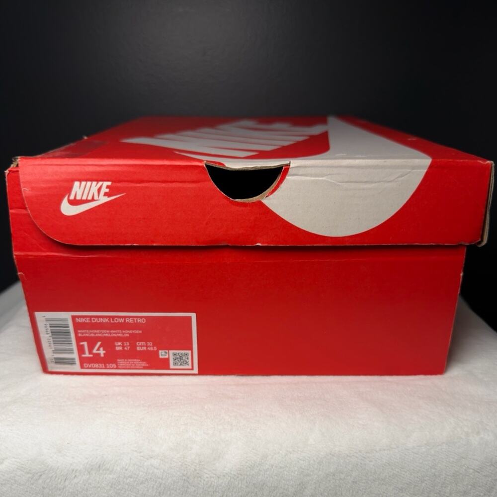 Nike Dunk Low Honeydew DV0831-105 Men’s Size 14 - Picture 13 of 14